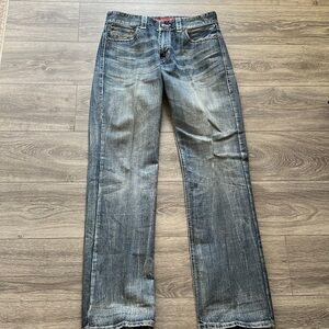 34x36 rock and roll denim double barrel straight leg